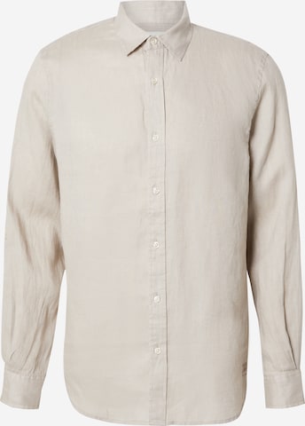 SCOTCH & SODA Hemd 'Seasonal Core' in Grau: Vorderseite