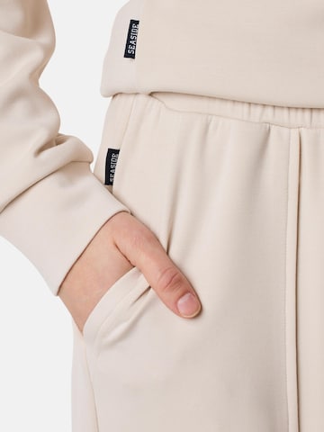 Loosefit Pantalon Seaside en beige