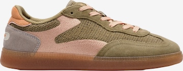 Sneaker bassa 'Park Crochet' di HOFF in verde: frontale