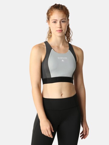 THE NORTH FACE Bralette Sports Bra 'MA' in Grey: front