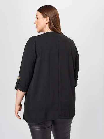 ONLY Carmakoma Knit Cardigan in Black