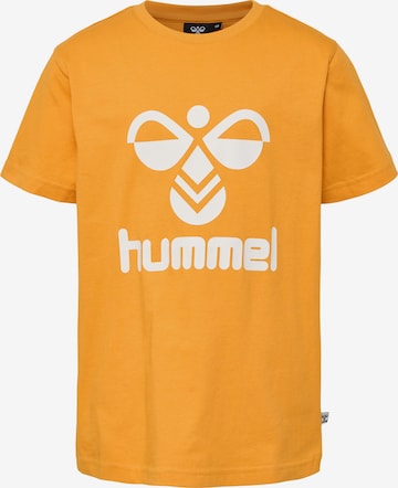 Hummel Performance Shirt 'Tres' in Orange: front
