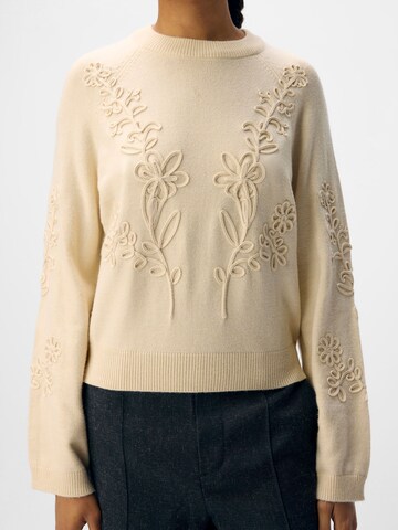 OBJECT Pullover 'OBJLANEY' i beige
