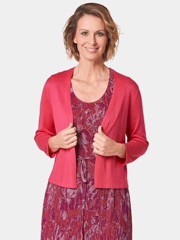 Goldner Knit Cardigan in Pink: front
