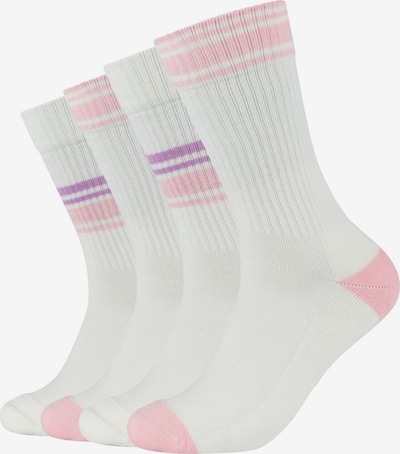 s.Oliver Socken in lila / rosa / offwhite, Produktansicht