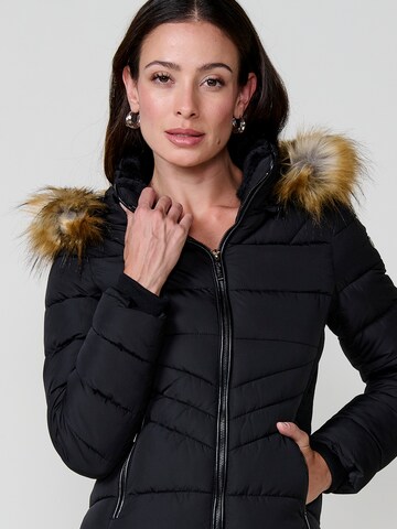 KOROSHI - Casaco de inverno em preto