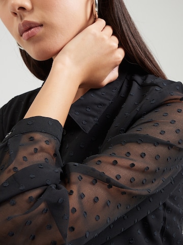 Robe-chemise 'VIMIRENA' VILA en noir