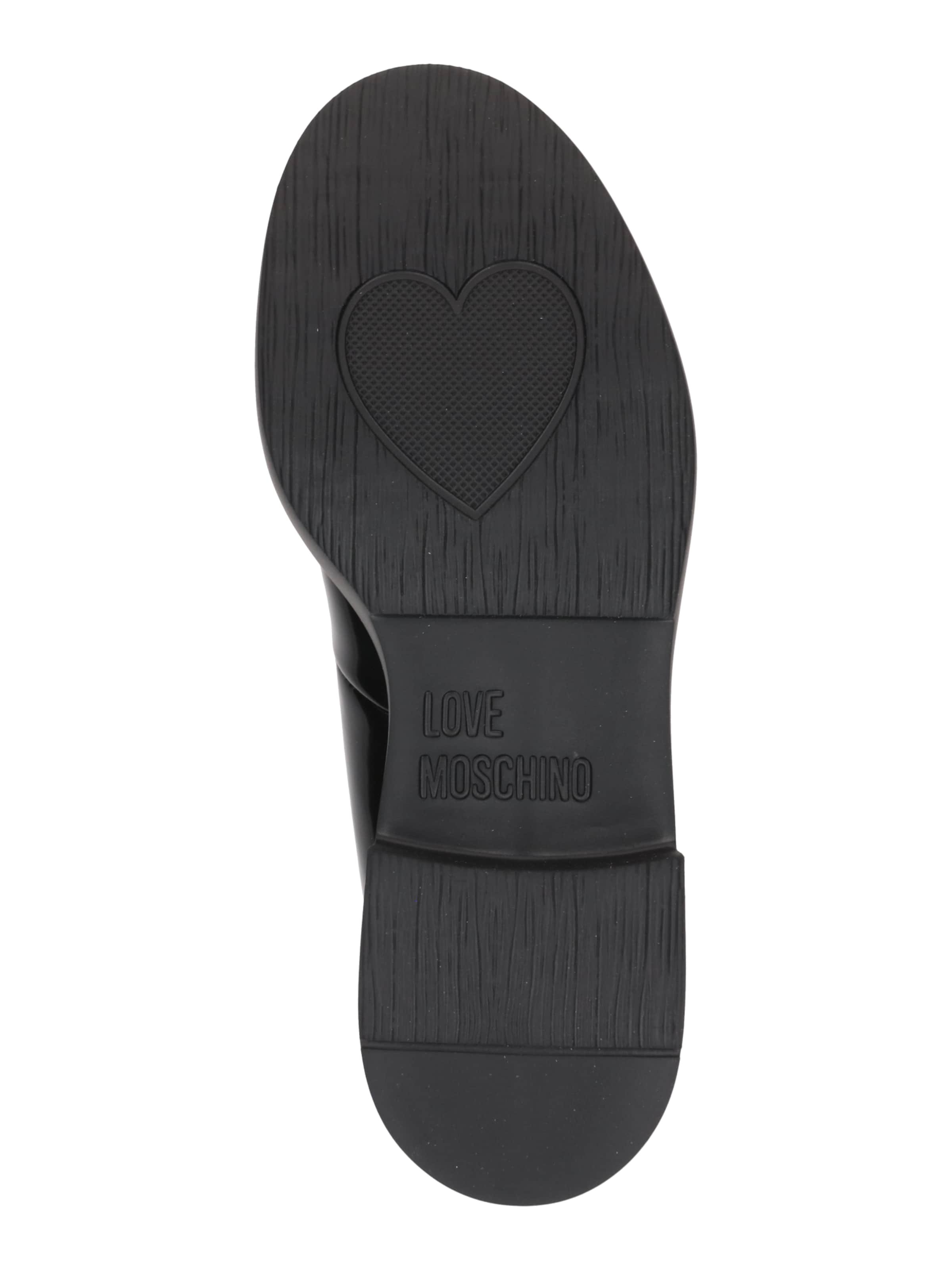 Love Moschino Slip-ons 'CITY40' in Black