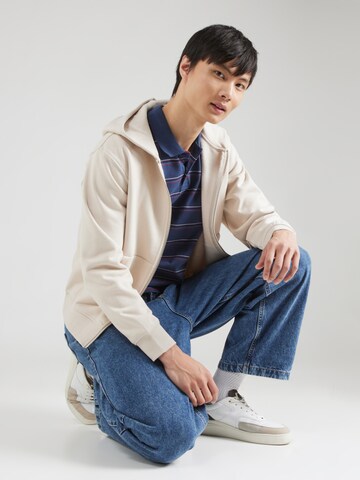JACK & JONES Sweatvest 'JJEUrban Edge' in Beige