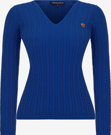 Pullover 'Manon' di Giorgio di Mare in blu: frontale