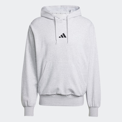 ADIDAS SPORTSWEAR Sportsweatshirt 'FEELCOZY' i lysegrå / sort, Produktvisning