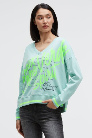 Soccx Sweatshirt in Green: front