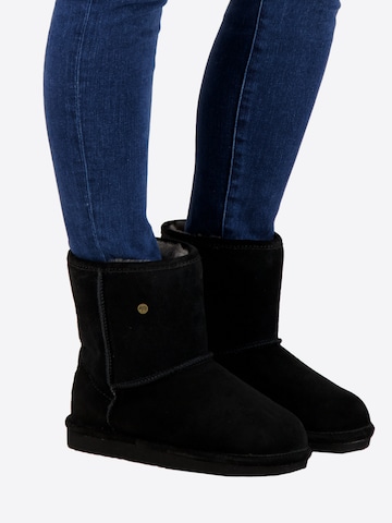 Warmbat Boots 'Kangaroo' in Black: front