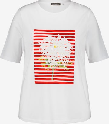 SAMOON T-shirt i vit: framsida