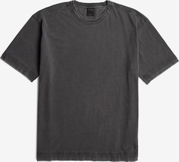 T-Shirt 'Washed Distressed Relaxed T-Shirt' G-STAR en noir : devant