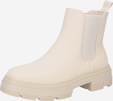 ABOUT YOU Stiefelette 'Aylin' in Beige: predná strana