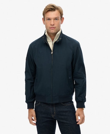 Veste mi-saison Superdry en bleu : devant