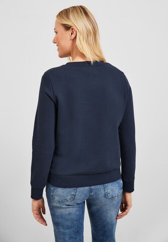 Sweat-shirt CECIL en bleu