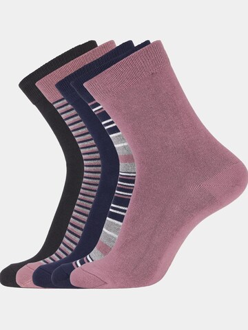 Copenhagen Bamboo Sokken in Lila: voorkant