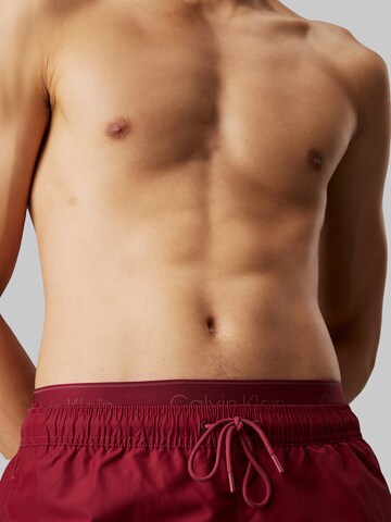 Calvin Klein Swimwear Swimming shorts 'Meta Legacy' in Red