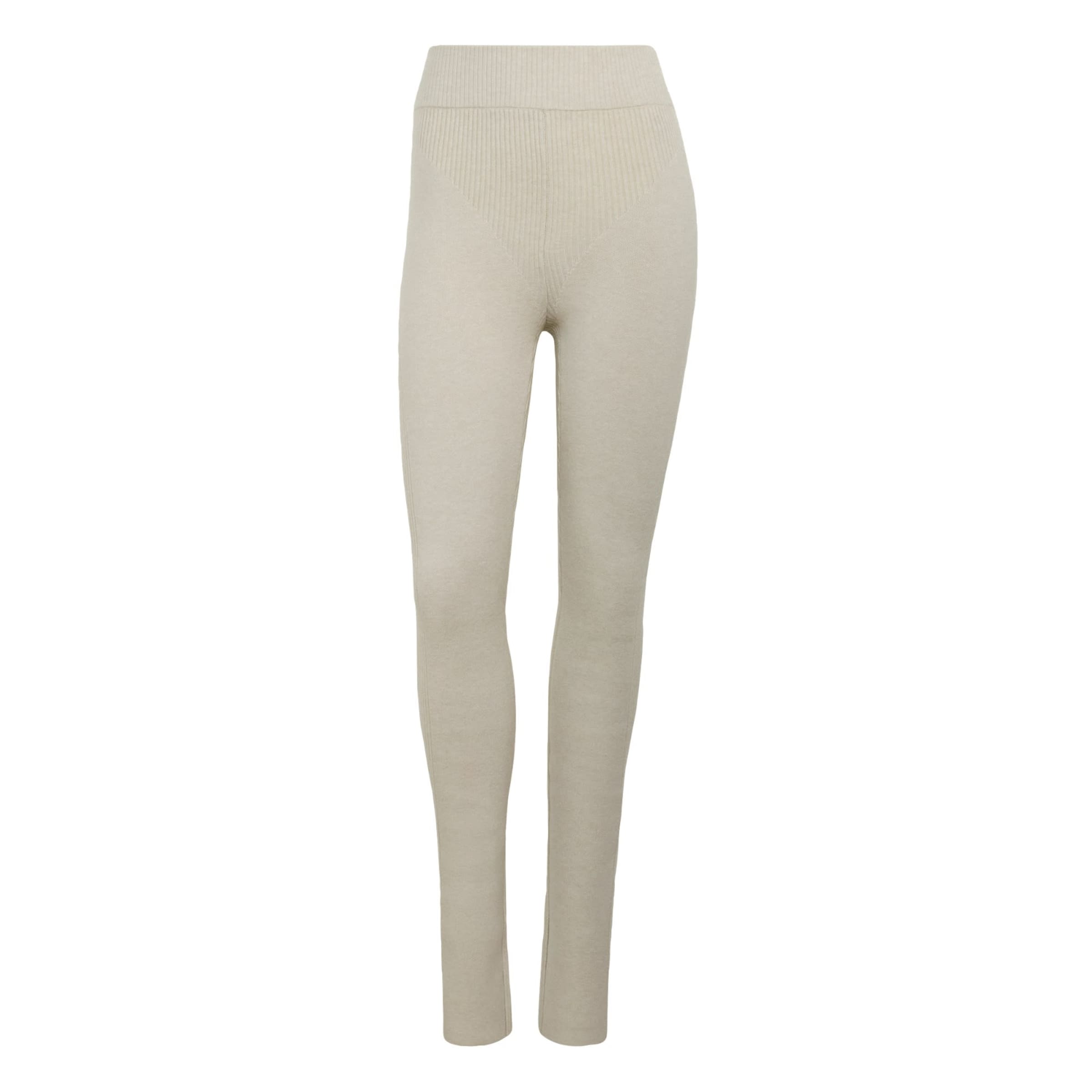 ADIDAS BY STELLA MCCARTNEY Skinny Παντελόνι φόρμας σε γκρι: μπροστά