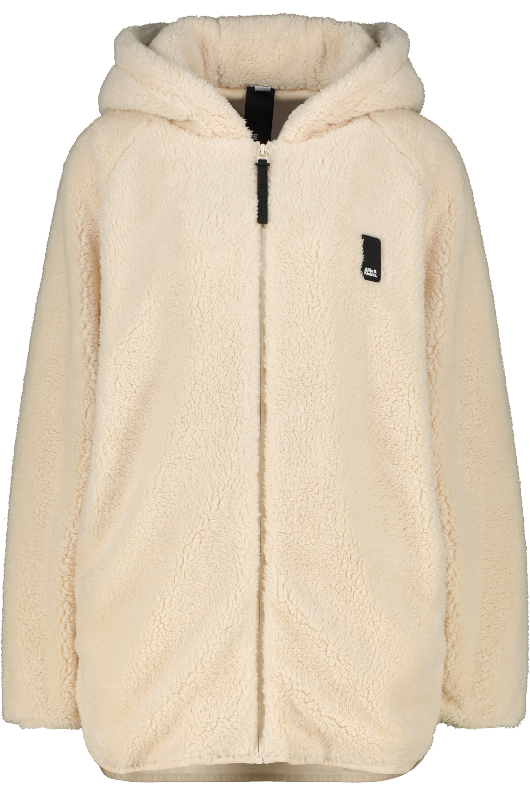 alife & kickin - Chaqueta polar ' DominiqueAK T ' en beige: frente