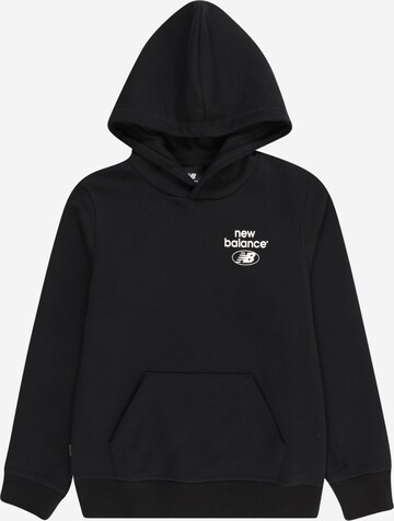 new balance Sweatshirt in Black: front