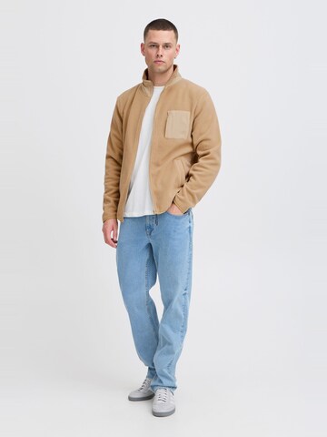 Veste en polaire ' BHBROOKS Sweatshirt zipp thru ' BLEND en marron