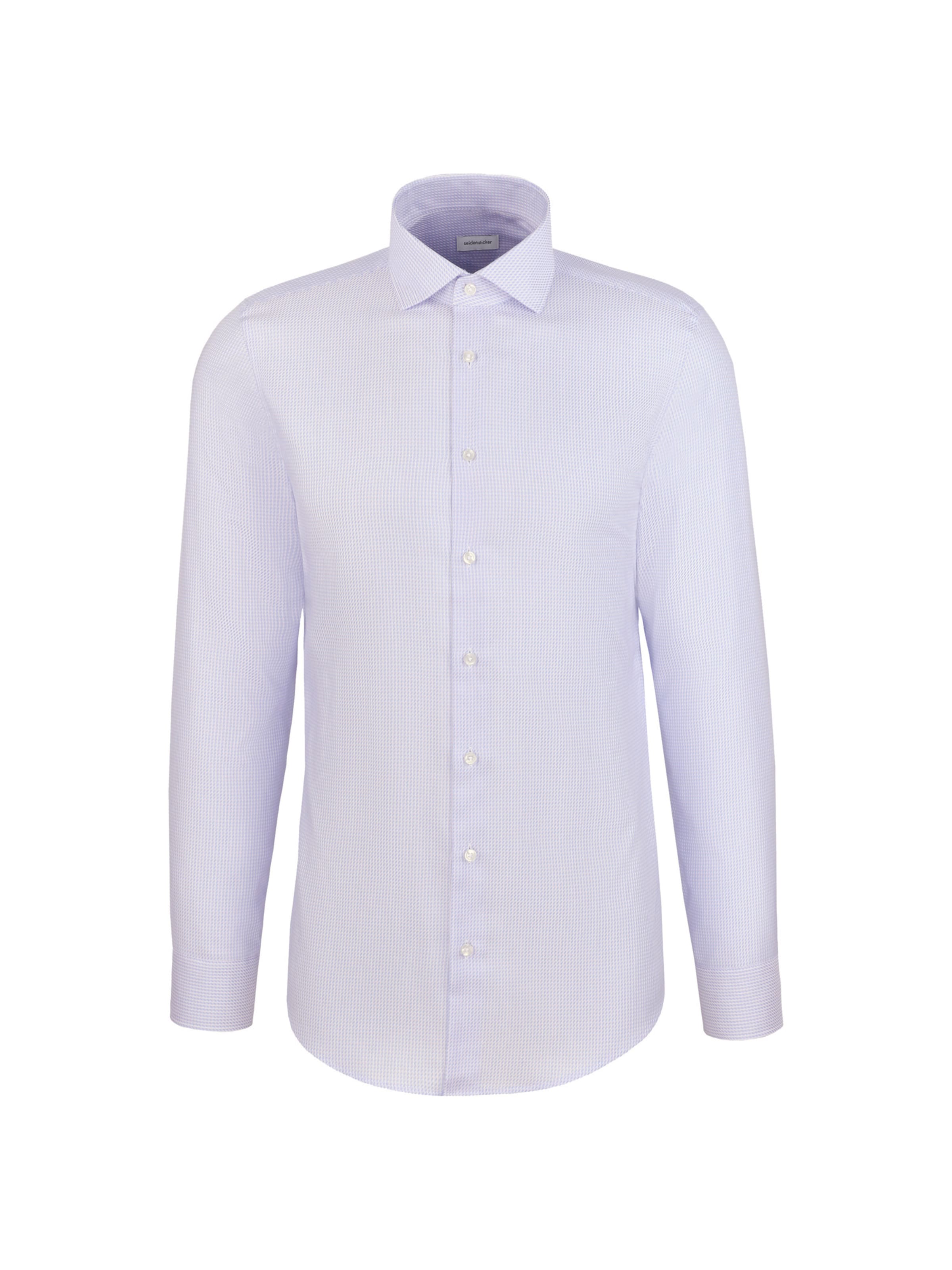 Coupe slim Chemise business SEIDENSTICKER en blanc : devant