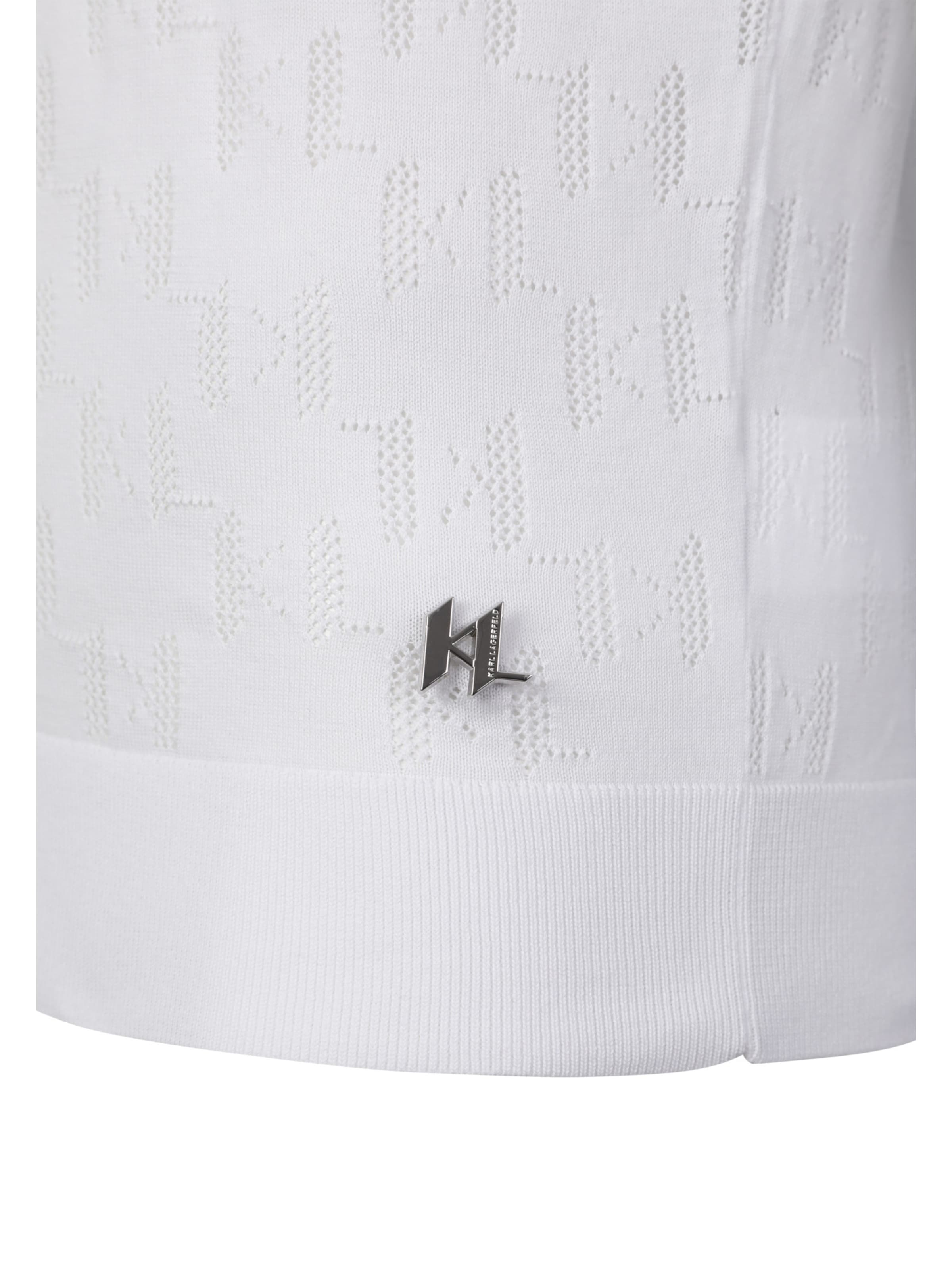 Maglietta ' 655004 ' di Karl Lagerfeld in bianco