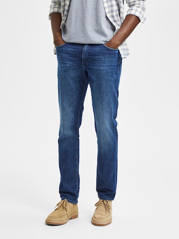 SELECTED HOMME Jeans 'Scott' i blå: forside