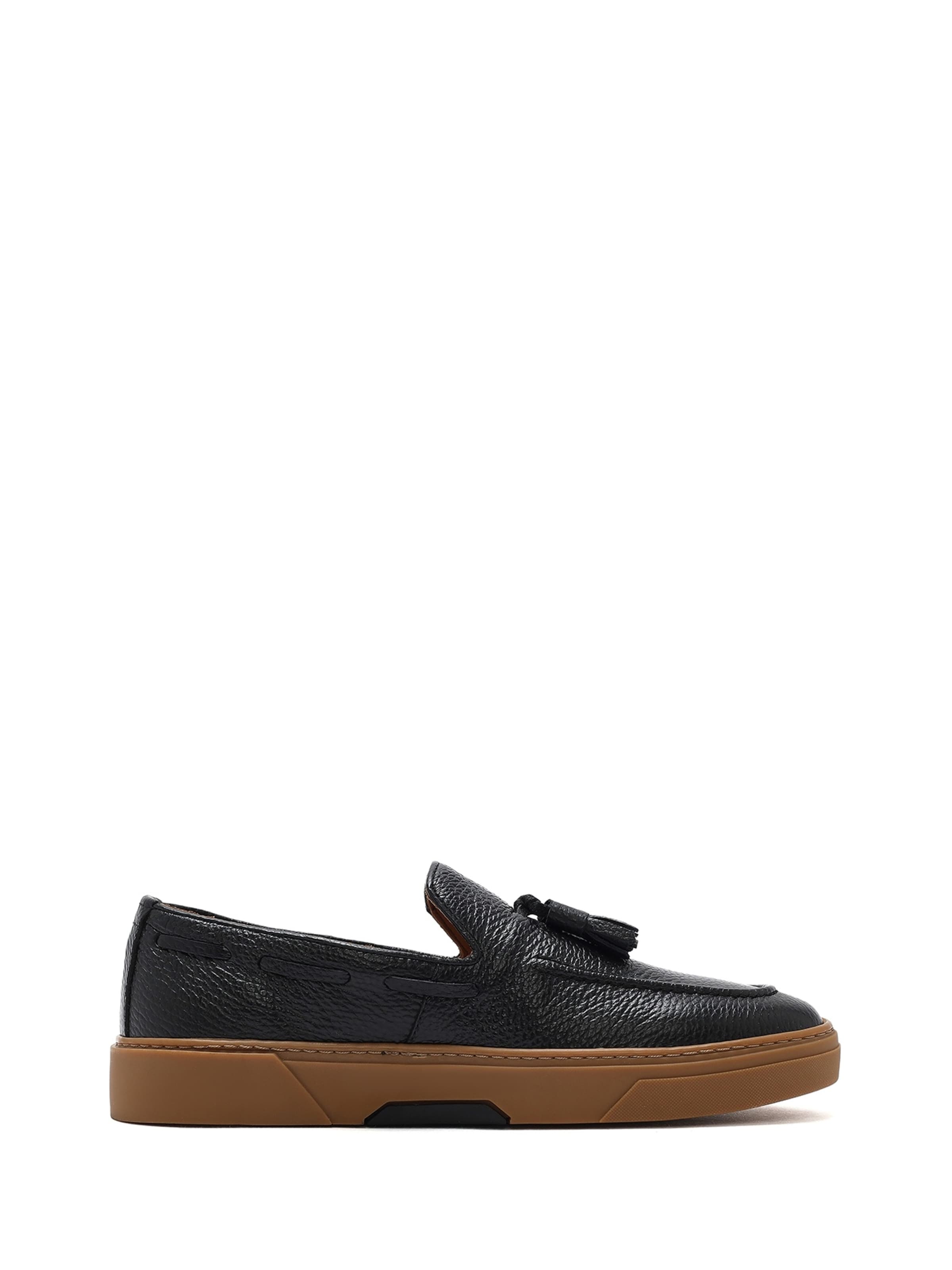 Derimod Slipper in Schwarz