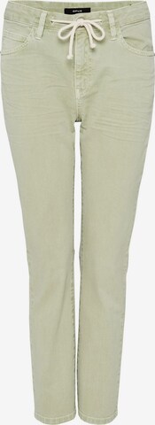 OPUS Slimfit Jeans 'Louis' in Groen: voorkant