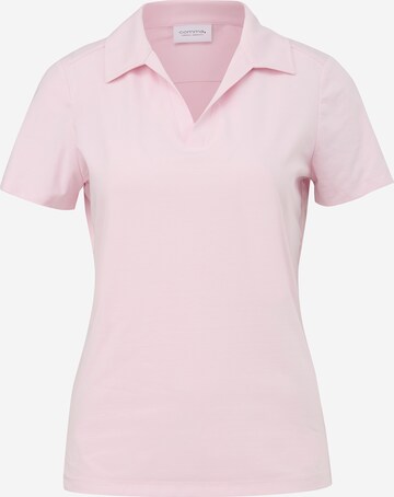 T-shirt comma casual identity en rose : devant