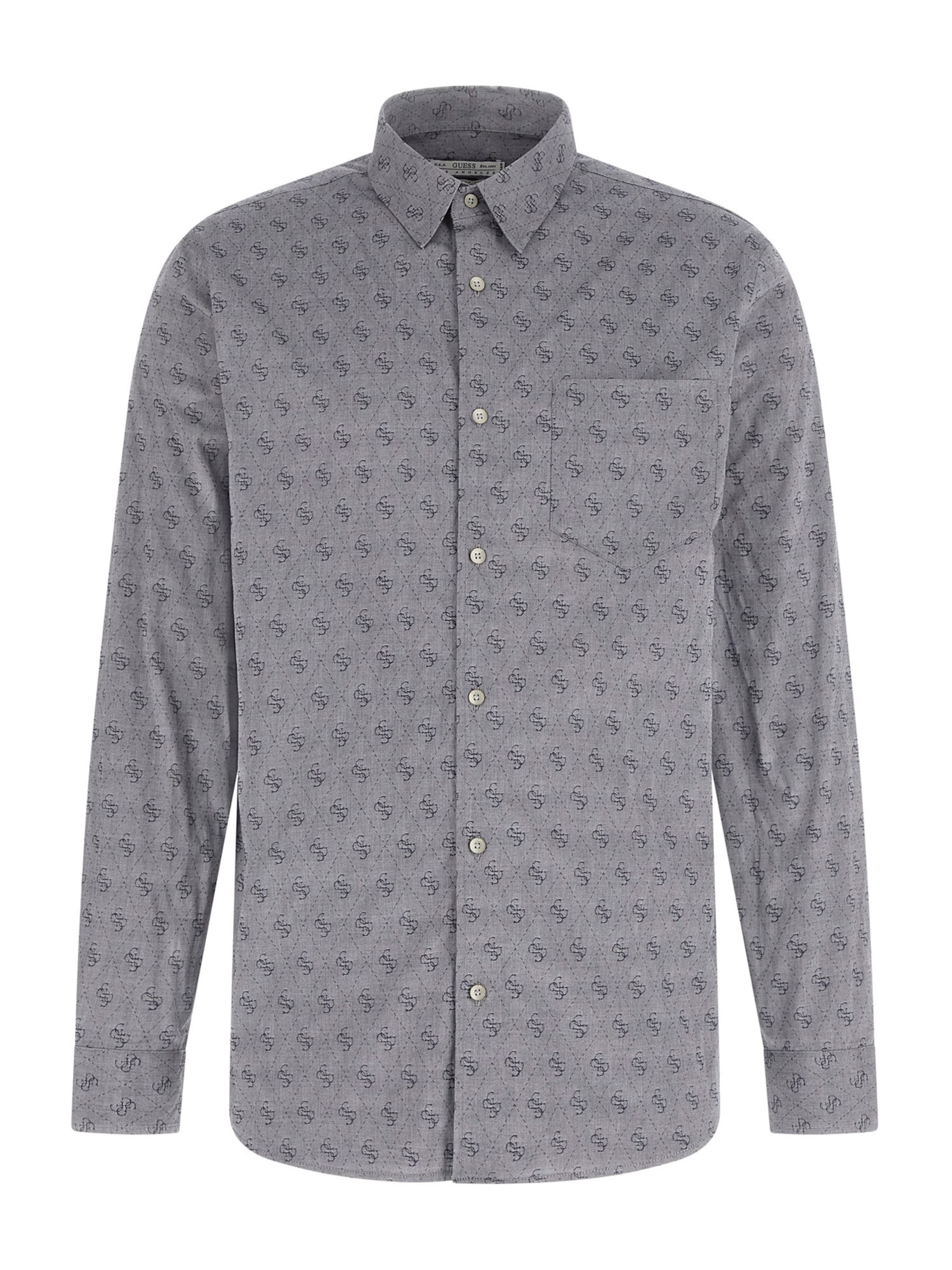 Regular fit Camicia di GUESS in blu: frontale