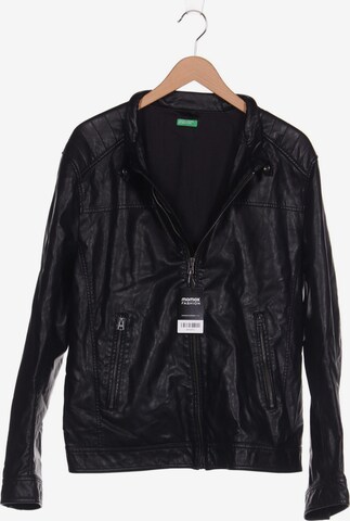 UNITED COLORS OF BENETTON Jacket & Coat in XXL in Black: front