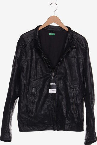 UNITED COLORS OF BENETTON Jacke XXL in Schwarz: predná strana