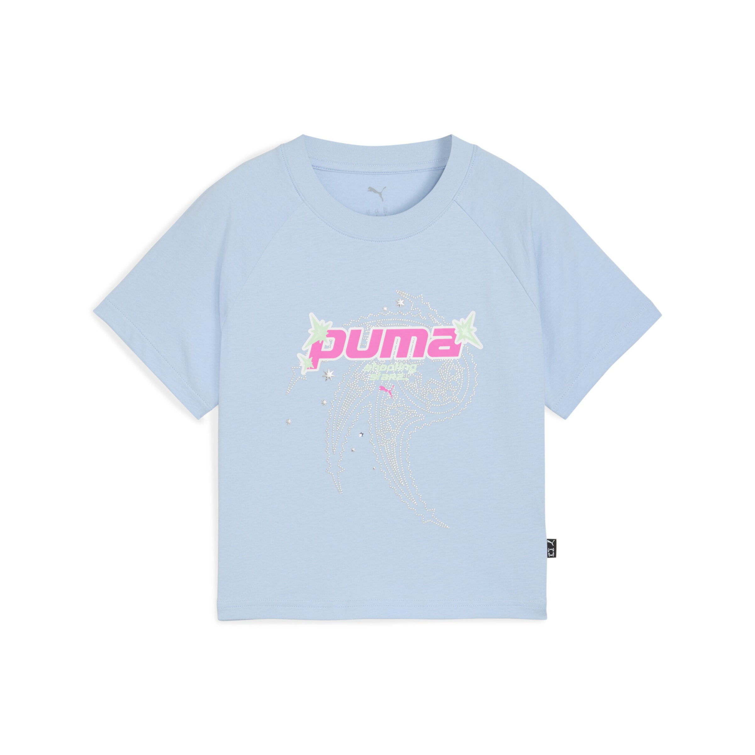 PUMA Performance shirt 'Shooting Stars' in Blue: front