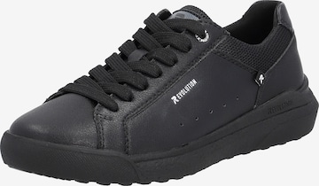 Sneaker bassa 'W1100' di Rieker Sport in nero: frontale