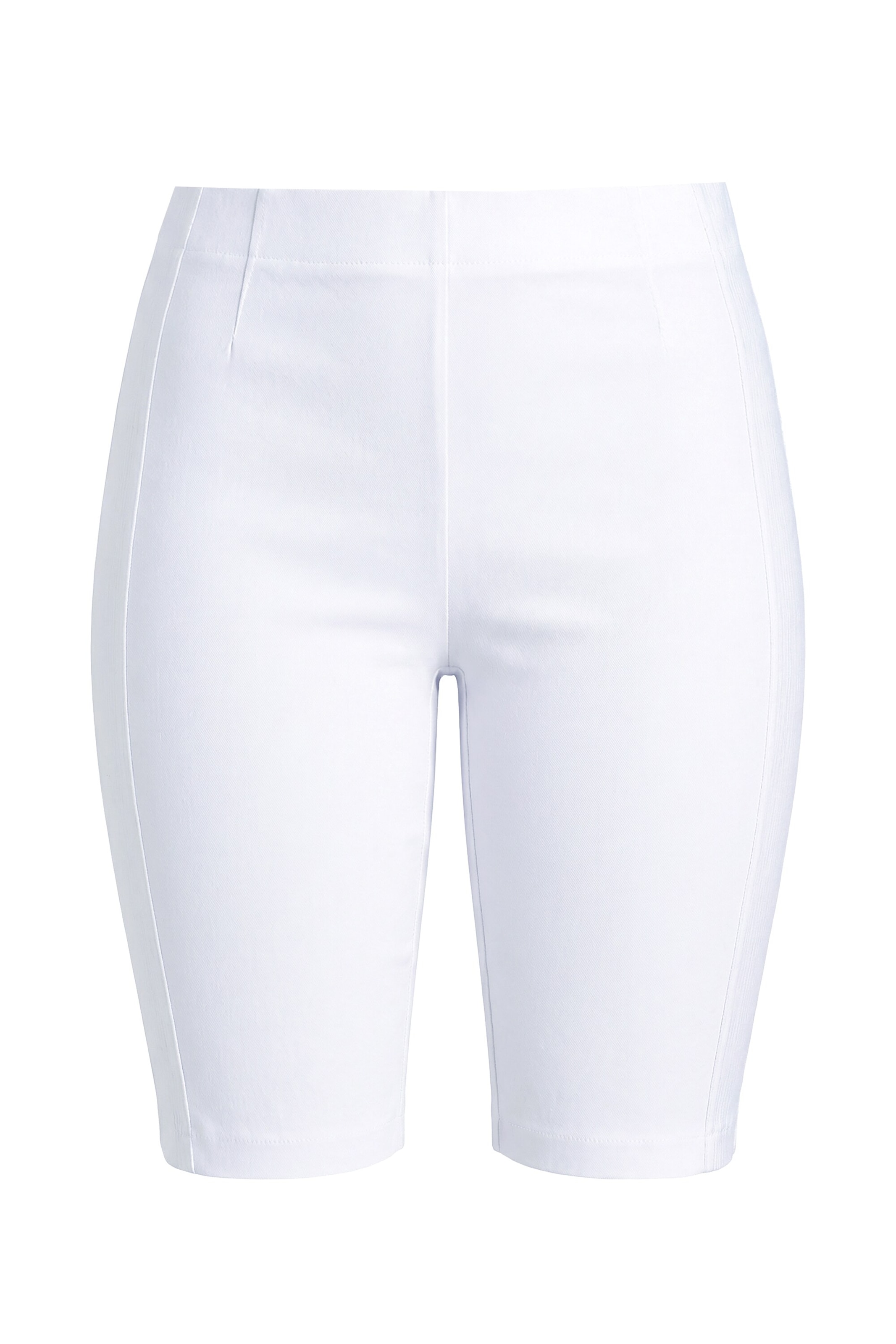 MIAMODA Slimfit Broek in Wit: voorkant