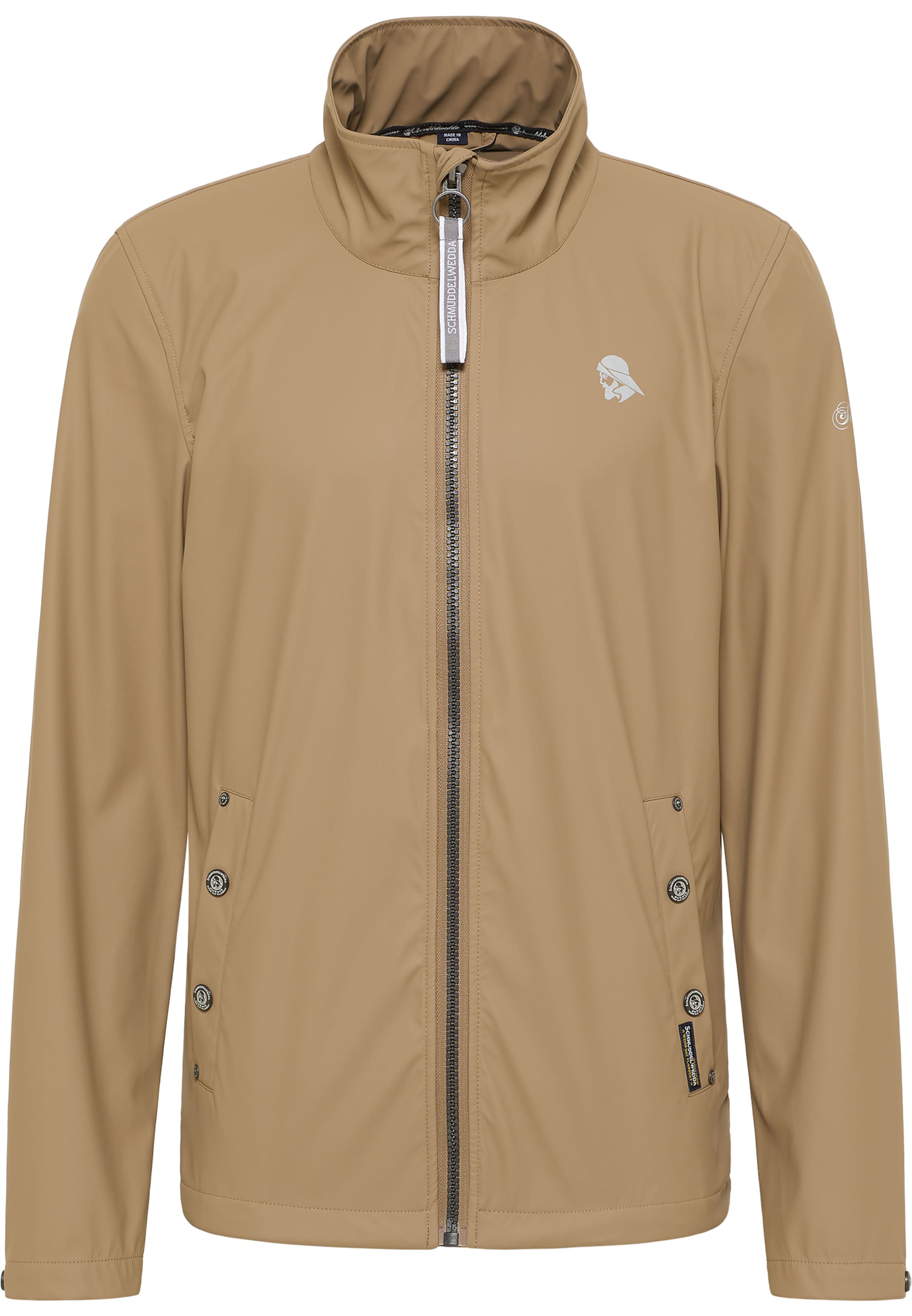 Schmuddelwedda Weatherproof jacket in Beige: front
