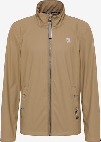 Schmuddelwedda Functionele jas in Beige: voorkant