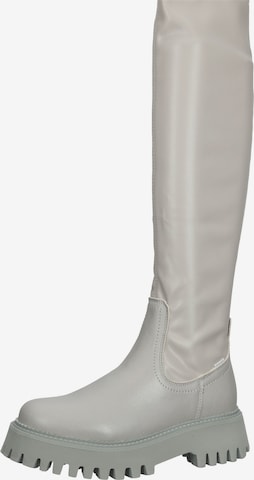 BRONX Boots in Grey: front
