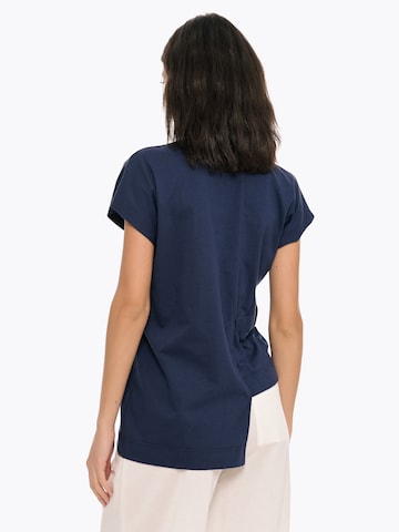 4TAILORS - Camisa 'Connect Me' em azul