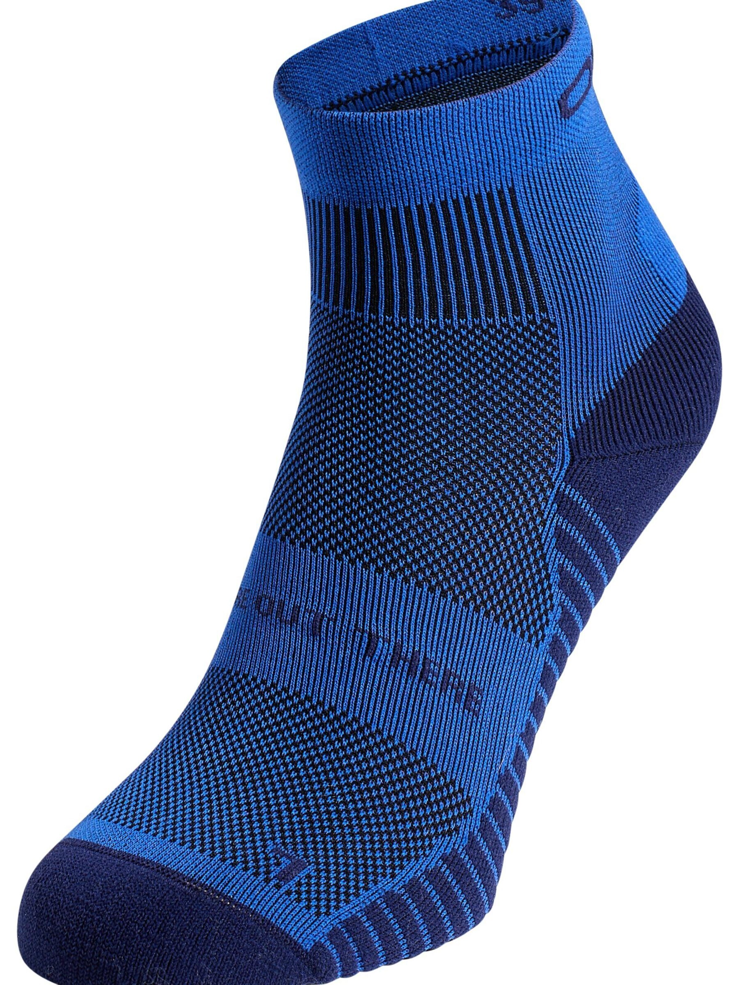 ODLO Athletic Socks 'PERFORMANCE RUN' in Blue: front