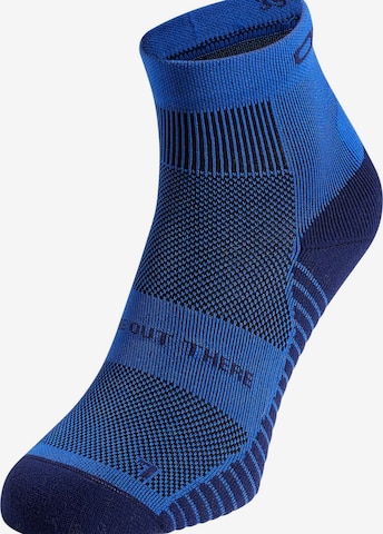 ODLO Sportsocken 'PERFORMANCE RUN' in Blau: Vorderseite