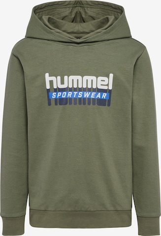 Hummel Sweatshirt 'Tukas' in Green: front