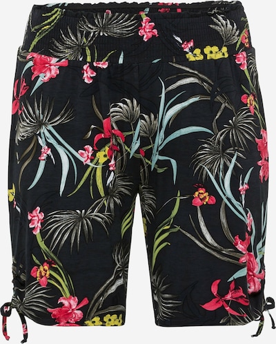 SHEEGO Pantalón en mezcla de colores / negro, Vista del producto
