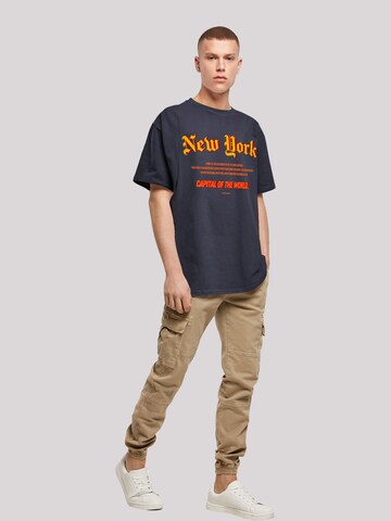 T-Shirt 'New York' F4NT4STIC en bleu