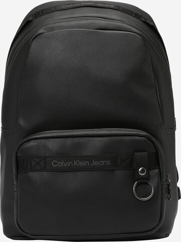 Calvin Klein Jeans Batoh – černá: přední strana